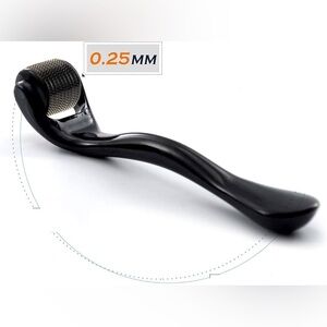 Derma Roller for Face or Scalp 0.25mm Titanium Microneedle Roller